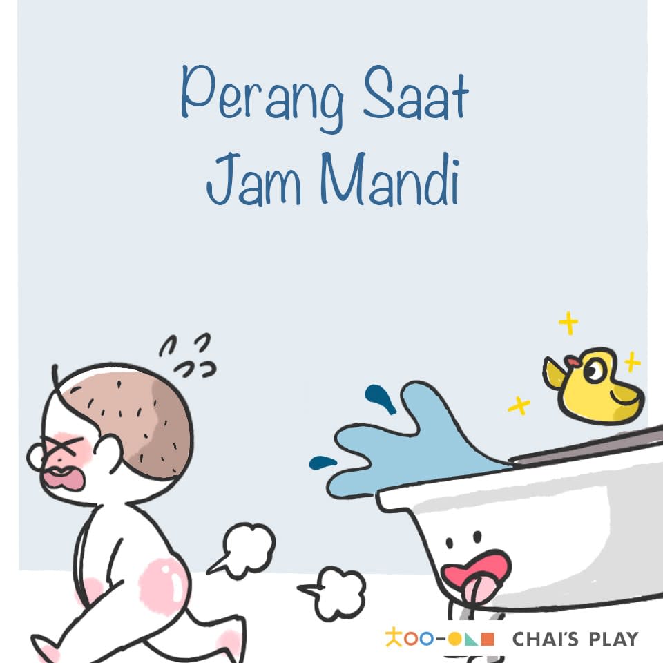 Perang Saat Jam Mandi Chai's Play