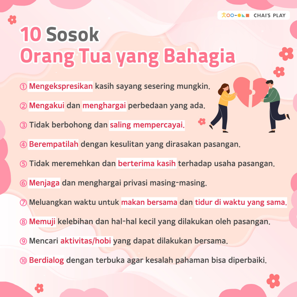 10 Sosok Orang Tua Yang Bahagia | Chai's Play