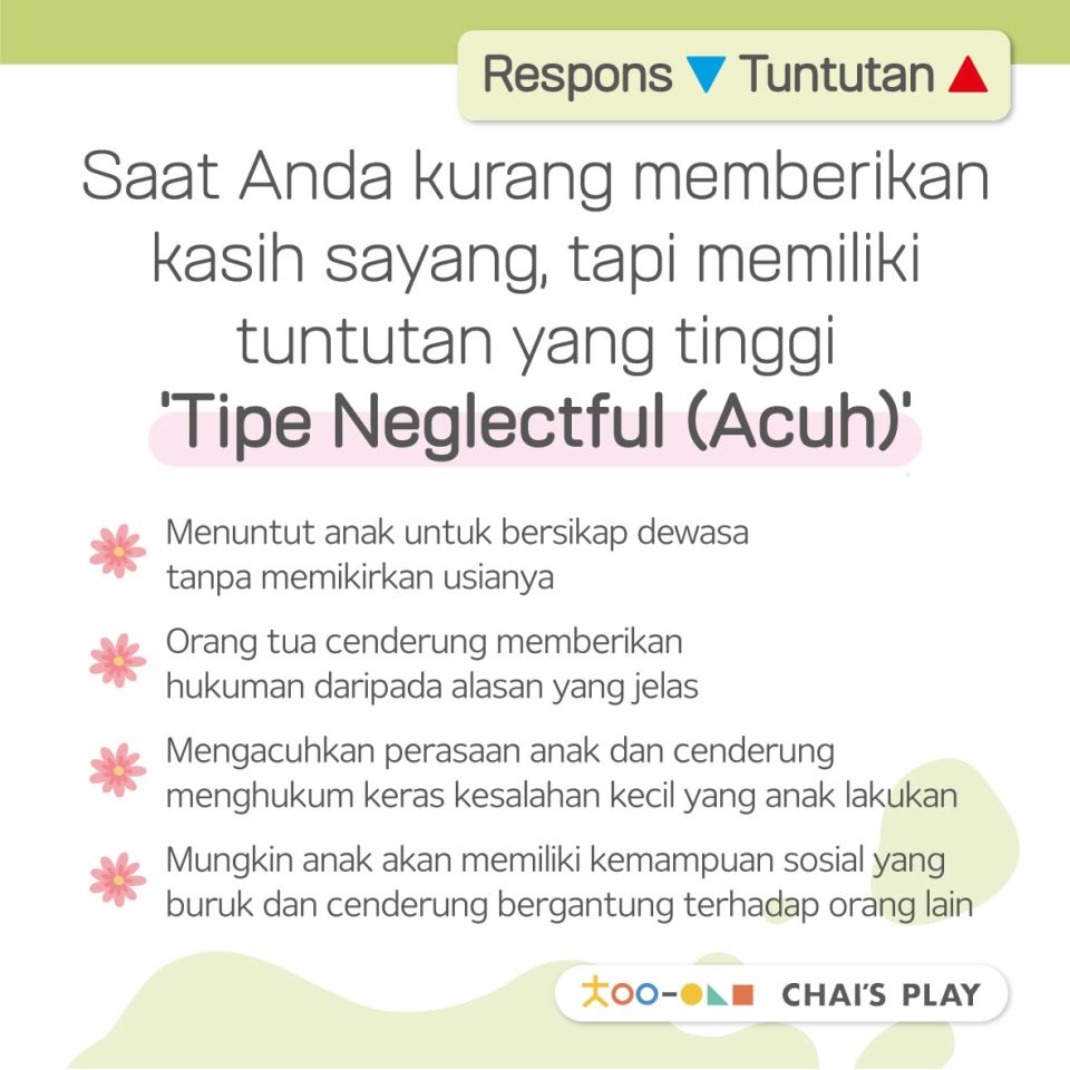 4 Tipe Pola Asuh Orang Tua | Chai's Play